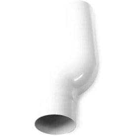 75 mm nedløpsrør hvit Plastmo