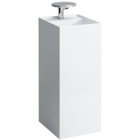 Kartell Laufen servant, 37,5x43,5 cm, hvit