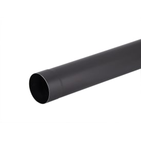VMzinc  nedløbsrør Ø 80 mm á 3 meter, anthrazinc