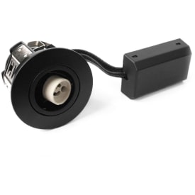 HiluX D10 innfelt spot for utendørs bruk, GU10, svart