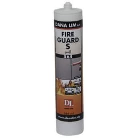 Dana Lim Fire Guard S 564 brannfugemasse, Grå, 300 ml