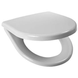 Jika Lyra toalettsits, soft close, snabbfäste, vit