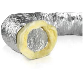 AIR2TRUST ljudisolerad flexslang av aluminiumfolie, Ø160 mm, 10 meter