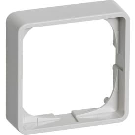 LK Fuga ramme Baseline 50, 14 mm høj, 1 modul, lysegrå