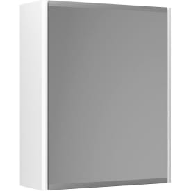 Gustavsberg Graphic spegelskåp, 45x55 cm, slät vit