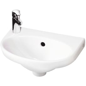 Gustavsberg Nautic 5540 servant, 40x27,5 cm, venstre, hvit