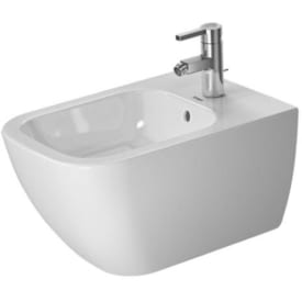 Duravit Happy D.2 bidet, vegghengt, hvit