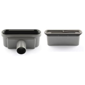 Unidrain 1411 udløbshus, lav byggehøjde, Ø50 mm