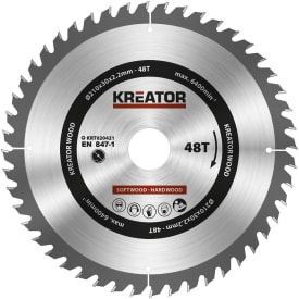 Kreator Rundsavsklinge 48 tænder - Ø210 mm