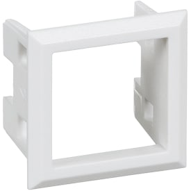 LK Actassi Montageramme for RJ45/RJ11 konnektorer, Hvid