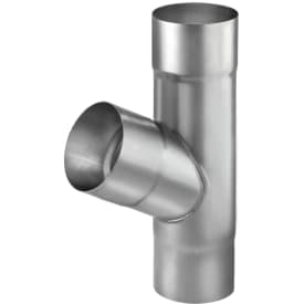 VMzinc  grenrør 60 grader / 76 mm, zink