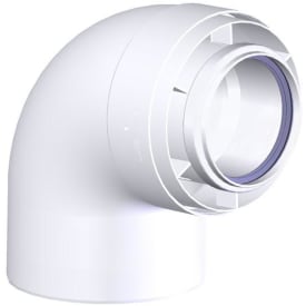 Metalbestos ConneXt aftræk vinkel Ø80/125 mm. 87°