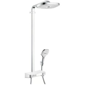 Hansgrohe Raindance Select 300 ST dusjsett, hvit/krom