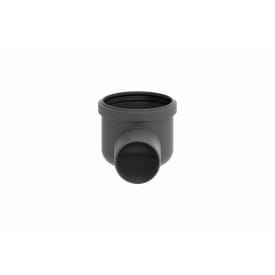 Unidrain 2411 utloppshus hörnavlopp, Ø75 mm