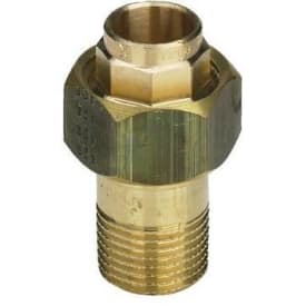 Lodde union med nippel 22 mm x 3/4"