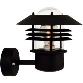 Nordlux Vejers utomhus vägglampa, svart