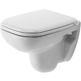 Duravit D-code væghængt toilet, hvid