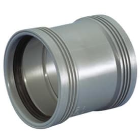 Wavin Wafix muffe, Ø50 mm, plast, grå