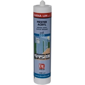 Dana Lim 502 Mester Acryl fugemasse 300 ml, hvid