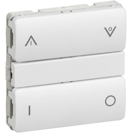 LK IHC Wireless Fuga Batteritryk, 4 slutte, 1 modul, Hvid