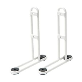 Glamox ben för TLO el-radiator, vit, 2 stk