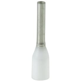 100 stk Tylle isoleret 1,5 mm² hvid