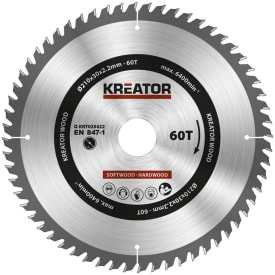 Kreator Cirkelsågblad 60 tänder - Ø210 mm
