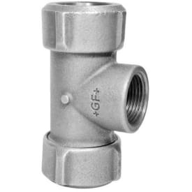 GF Primofit t-stykke m/rørgjenge 1 1/4"