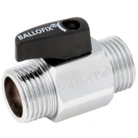 Ballofix kuleventil 1/2" nippel/nippel