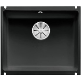 Blanco Subline 500-U UXI diskbänk, 54,3x45,6 cm, svart