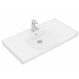 Ifö Spira servant, 92,2x51,4 cm, hvit