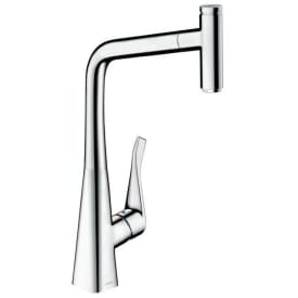 Hansgrohe Metris Select M71 320 köksblandare, utdragbar pip, krom