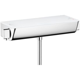 Hansgrohe Ecostat Select duschblandare, vitt glas/krom