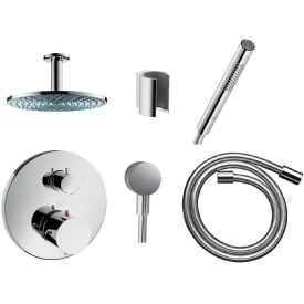 Hansgrohe Axor Starck komplett dusjløsning for innbygning, krom