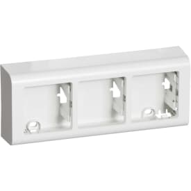 LK Fuga Softline underlag vandret, 3 modul, hvid