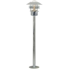 Nordlux Vejers trädgårdslampa, galvaniserat stål