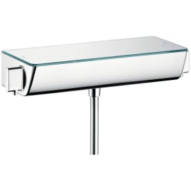 Hansgrohe Ecostat Select dusjbatteri, krom/klar glass