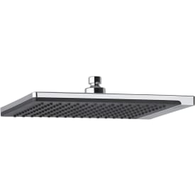Damixa Slate takdusj, 29x21 cm, krom/sort