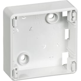 LK Opus 66 underlag kombi 1 modul 23 mm højt i hvid