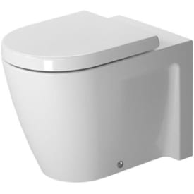 Duravit Starck 2 toilet, back-to-wall, rengøringsvenlig, hvid