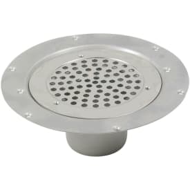 Blücher Circle sluk, for vinylbelegg, lav modell, Ø75 mm