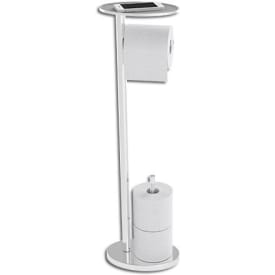 Hefe Ovo Caddy dorullholder, krom