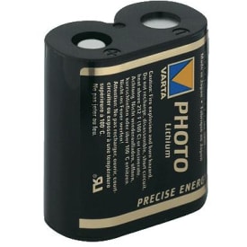 Batteri 6 V Lithium, Type CR-P2