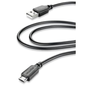 Cellularline Micro USB ladekabel - 2 meter
