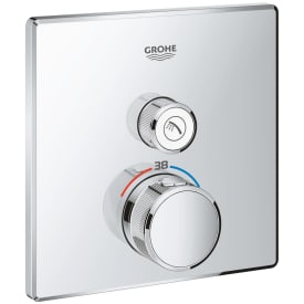 Grohe Grohtherm SmartControl dusjbatteri, krom