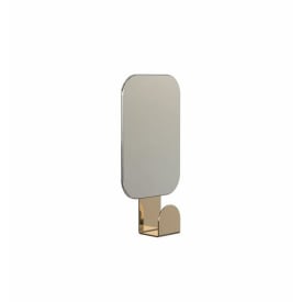 Frost Unu makeup spejl, 12x16 cm, guld