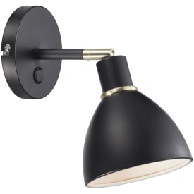 Nordlux Ray vägglampa, svart