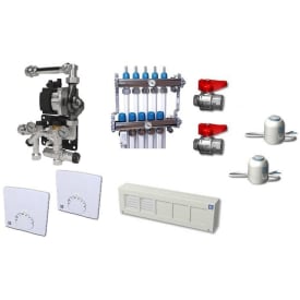 LK Systems golvvärmepaket 8 krets ledningsfört