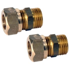 Anslutningsset till köksblandare 3/8" till 12 mm kopparrör
