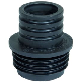 Purus kombinippel, Ø50-40/32 mm, gummi, svart